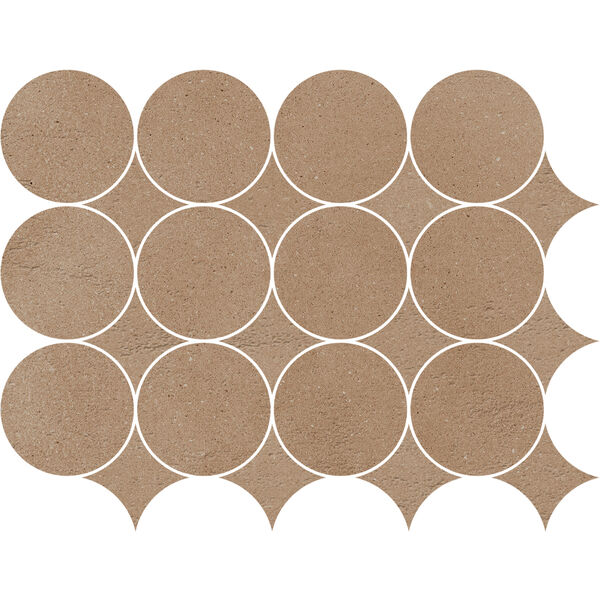 marazzi slow coccio mosaico circolare mp2v 32.1x41.6 płytki prostokątne