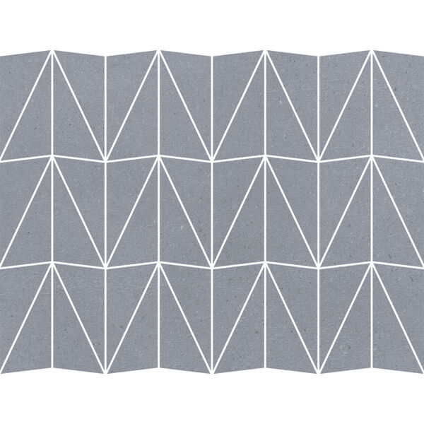 marazzi slow cold piombo mosaico triangolo mpf4 29x39 płytki prostokątne