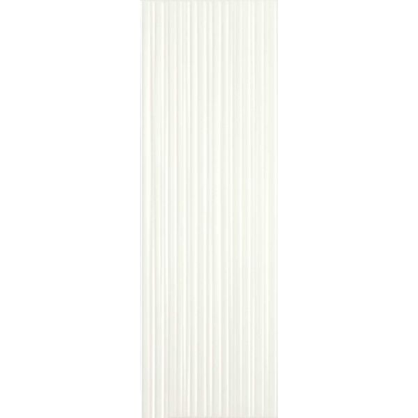 marazzi absolute white fiber satinato m022 struttura płytka ścienna 25x76 glazura prostokątne do łazienki białe satynowe strukturalne o grubości od 8 do 10 mm