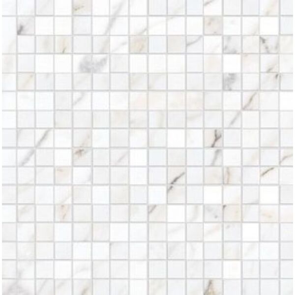 marazzi allmarble golden white lux m8h5 mozaika 40x40 glazura marazzi kwadratowe do łazienki błyszczące