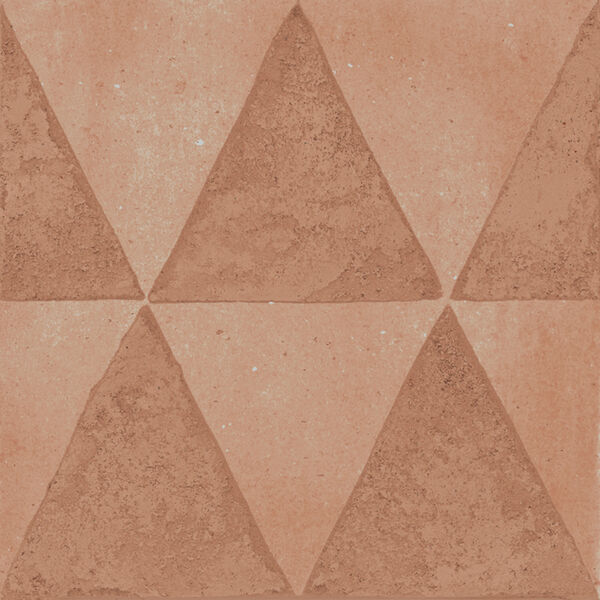 marazzi artcraft cotto decoro triangoli mh5v 20x20 płytki do kuchni