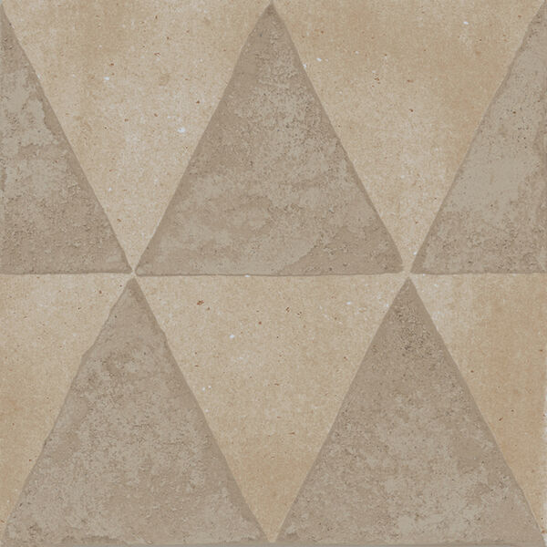 marazzi artcraft sabbia decoro triangoli mh0u 20x20 płytki do kuchni