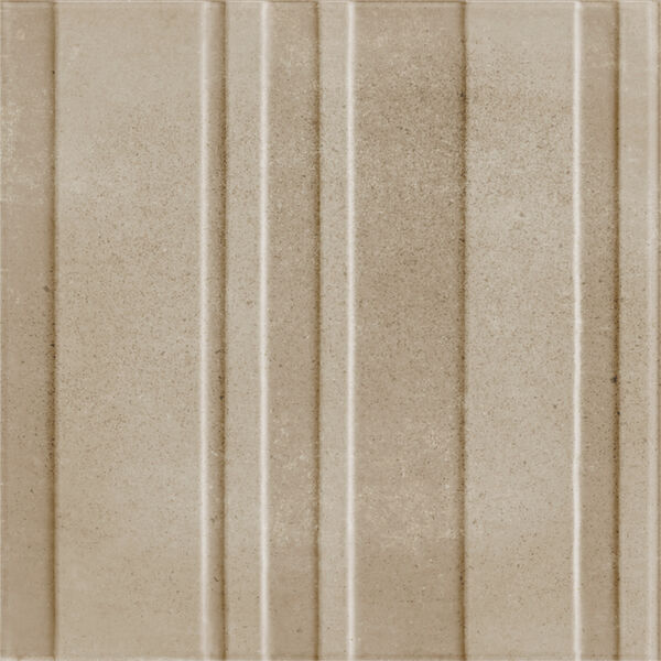 marazzi artcraft sabbia struttura 3d bande mguh 20x20 płytki beżowe