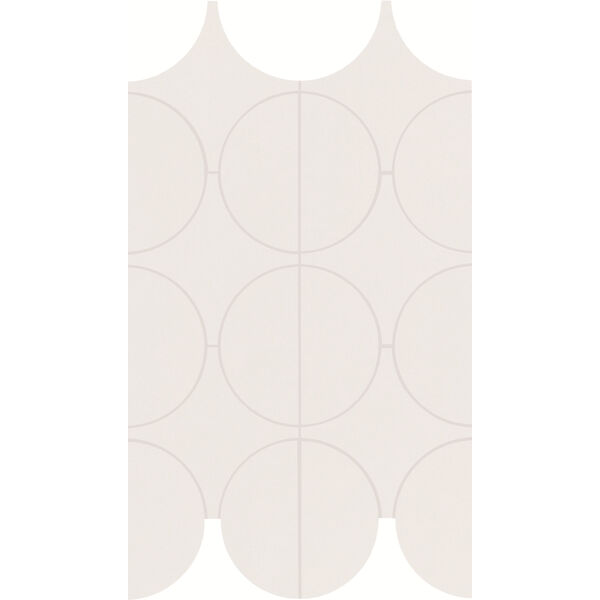 marazzi cementum ash mosaico cerchi m9xz 23.8x41.4 płytki włoskie