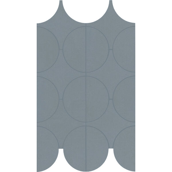 marazzi cementum indigo mosaico cerchi m9y3 23.8x41.4 