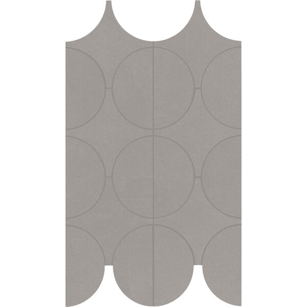 marazzi cementum nickel mosaico cerchi m9y1 23.8x41.4 płytki włoskie