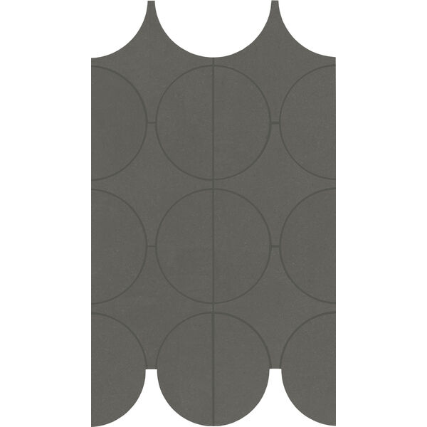 marazzi cementum olive mosaico cerchi m9y5 23.8x41.4 