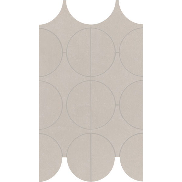 marazzi cementum sand mosaico cerchi m9y0 23.8x41.4 płytki włoskie