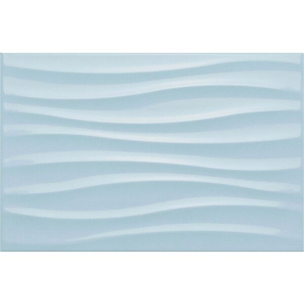 marazzi chroma light blue tide strutture m00t płytka ścienna 25x38 