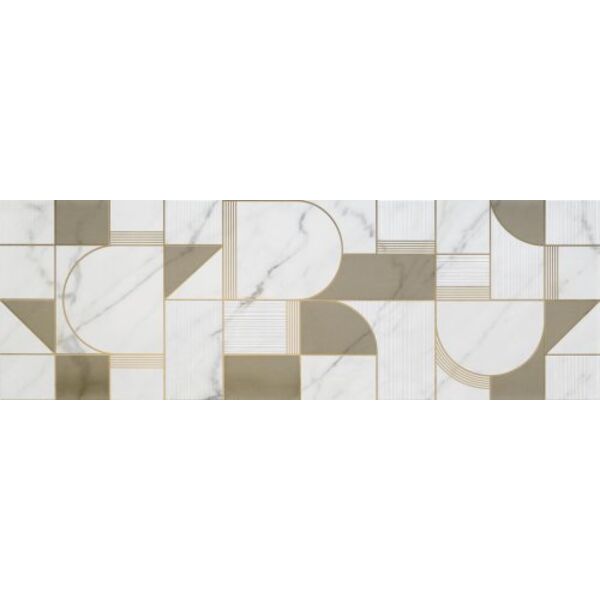 marazzi club golden white satin m8t5 dekor 40x120 płytki marazzi prostokątne włoskie satynowe