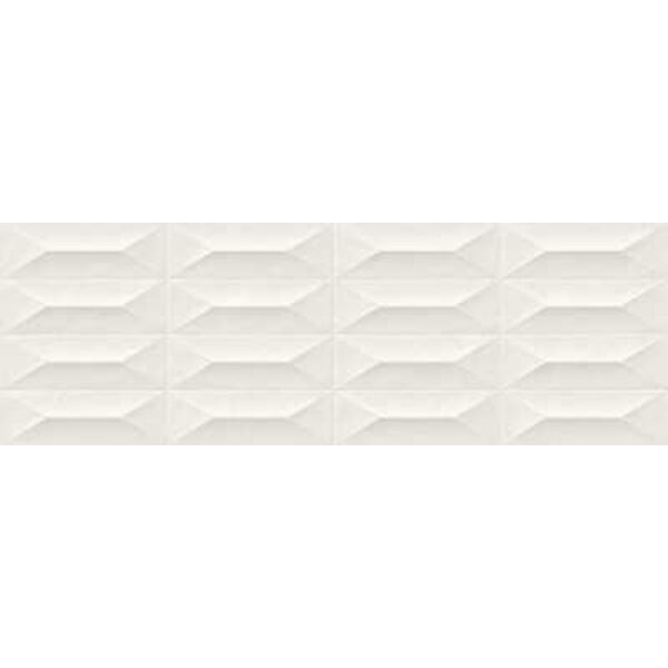 marazzi colorplay white struttura cabochon 3d m4kt płytka ścienna 30x90 glazura marazzi prostokątne 30x90 matowe