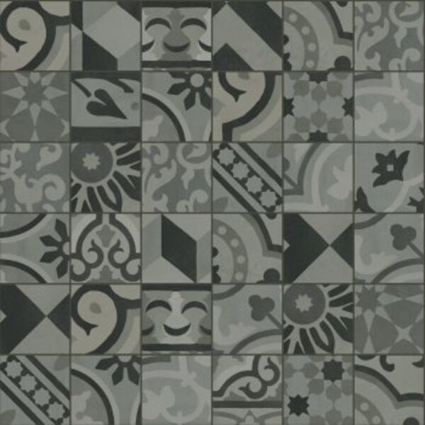 marazzi d_segni blend carbone mix m61n dekor 10x10 włoskie płytki patchwork