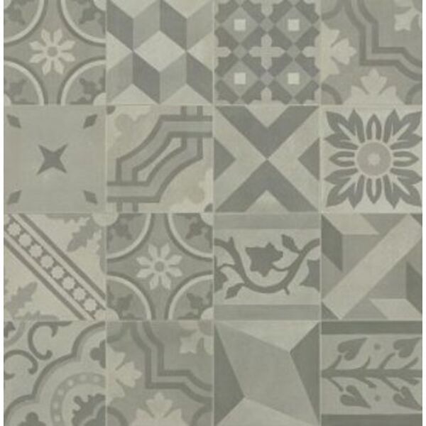 marazzi d_segni blend grigio mix m60a dekor 20x20 płytki marazzi kwadratowe włoskie 20x20 patchwork