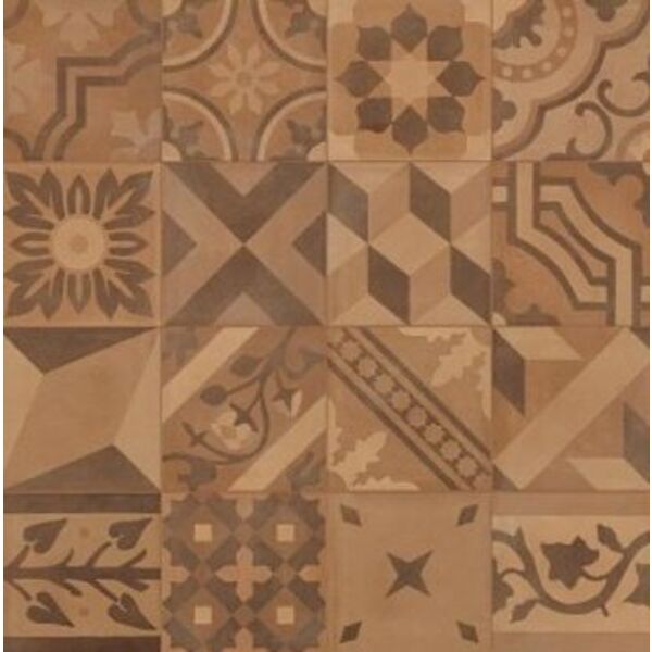 marazzi d_segni blend terra mix m609 dekor 20x20 włoskie płytki patchwork