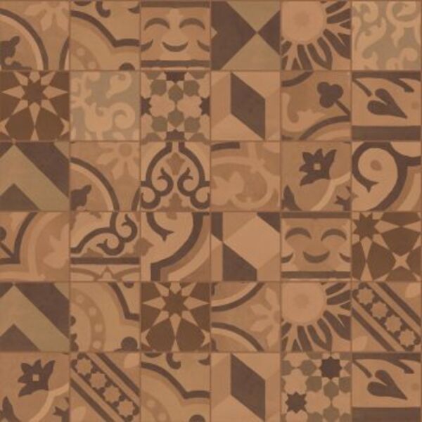 marazzi d_segni blend terra mix m61l dekor 10x10 włoskie płytki patchwork
