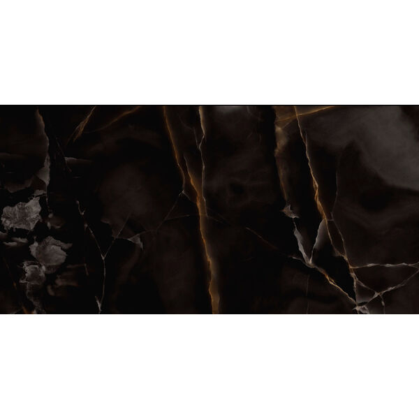 marazzi grande marble look onice nero lux mex7 60x120 płytki imitujące marmur