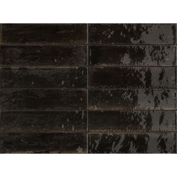 marazzi lume black m6rp gres 6x24 płytki marazzi do łazienki czarne o grubości od 8 do 10 mm