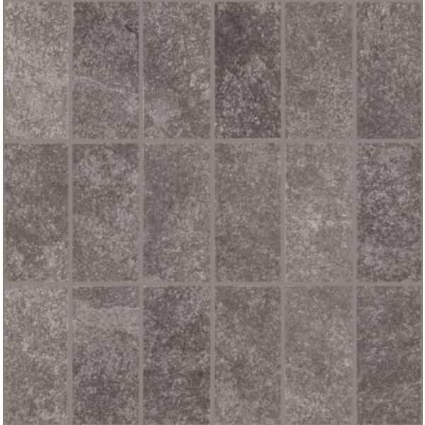 marazzi mystone ardesia cenere 3d m0al dekor 30x30 gres włoskie do salonu 30x30 matowe