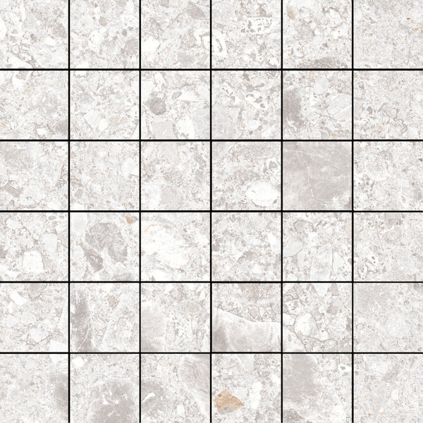 marazzi mystone ceppo di gre bianco mosaico 5x5 mp32 30x30 płytki włoskie