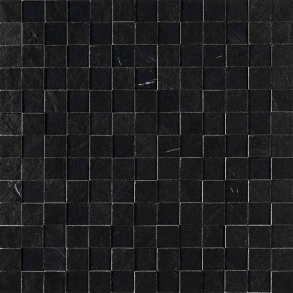 marazzi mystone lavagna nero 3d m0ae mozaika 30x30 gres włoskie do kuchni czarne