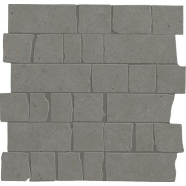 marazzi mystone moon grey spaccatella m8lk mozaika 30x30 gres marazzi do salonu 30x30 o grubości 10 mm