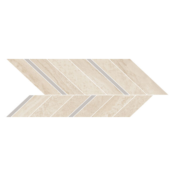 marazzi mystone travertino navona mosaico freccia m9q5 19.8x52.1 płytki włoskie