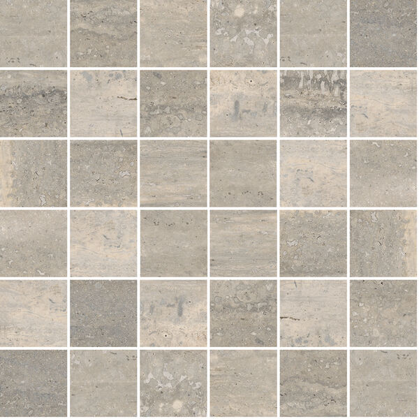 marazzi mystone travertino silver mosaico m9p0 30x30 płytki włoskie