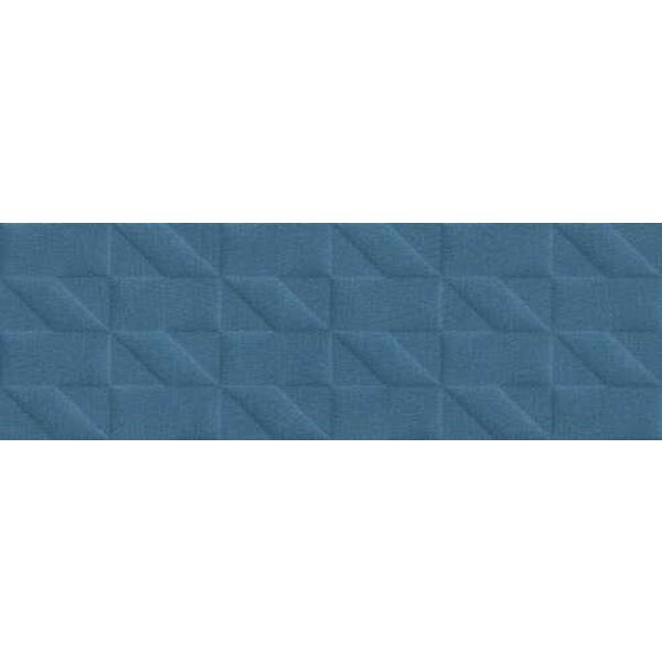 marazzi outfit blue struttura tetris 3d m12a płytka ścienna 25x76 