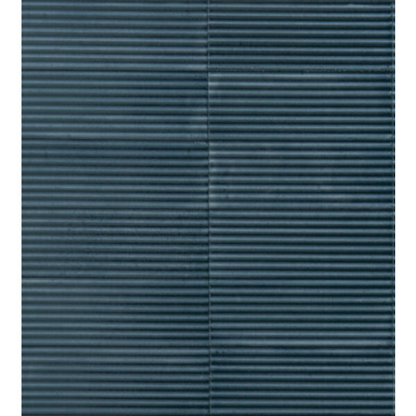 marazzi rice blu pleat 3d m96l płytka ścienna 7.5x20 gres włoskie do łazienki niebieskie błyszczące