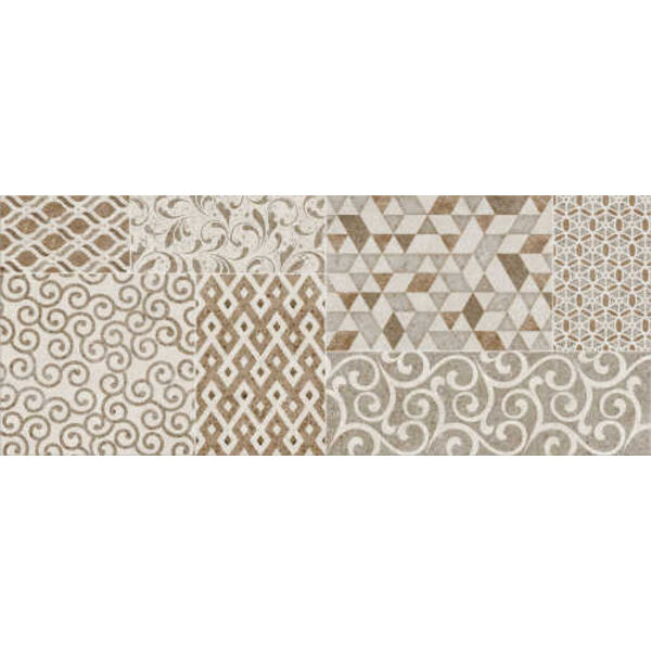 marazzi stream ivory match m0xw dekor 20x50 glazura marazzi prostokątne do salonu patchwork