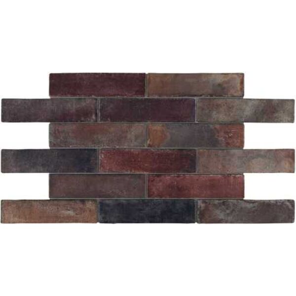 marazzi terramix marrone mmkx gres 7x28 płytki imitujące cegłę marazzi