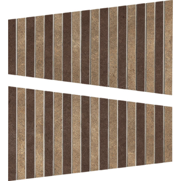 marazzi terratech decoro modulo senape m8l6 20x34 