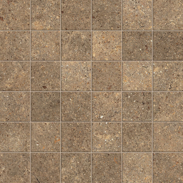 marazzi terratech senape mosaico tessere 5x5 m8ya 30x30 