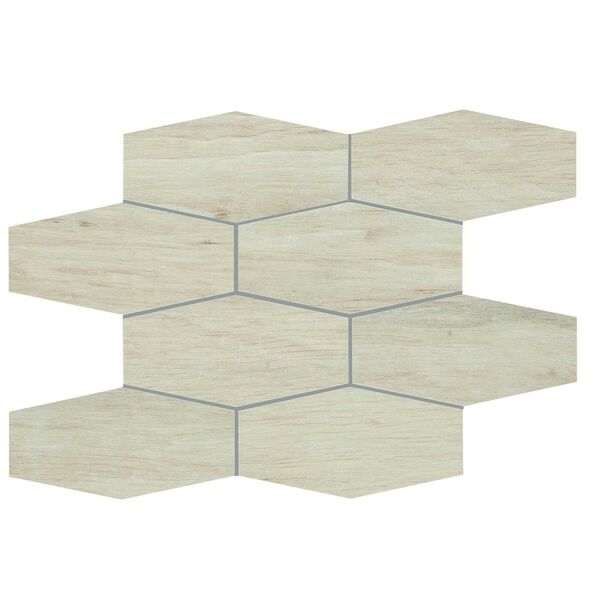 marazzi treverkchic teak africa mh5u mozaika 25x30 heksagonalne płytki marazzi