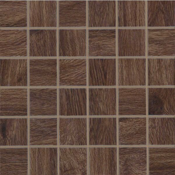 marazzi treverkhome castagno mh54 mozaika 30x30 płytki marazzi drewnopodobne kwadratowe do salonu 30x30 antypoślizgowe