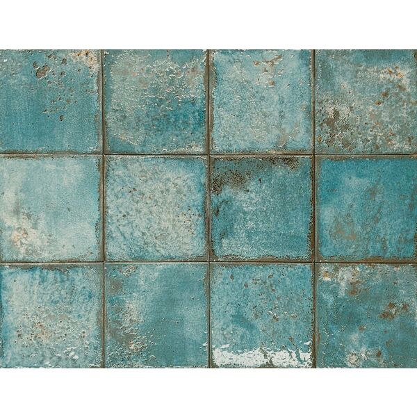 mayolica era teal gres 12x12 mayolica era