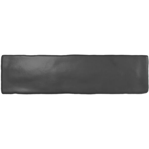 monopole ceramica boreal black mat gres 7.5x28 gres szkliwiony monopole ceramica imitujące cegłę prostokątne czarne cegiełki