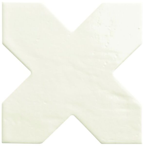 natucer argile cross bianco gres 18x18 płytki ceramiczne