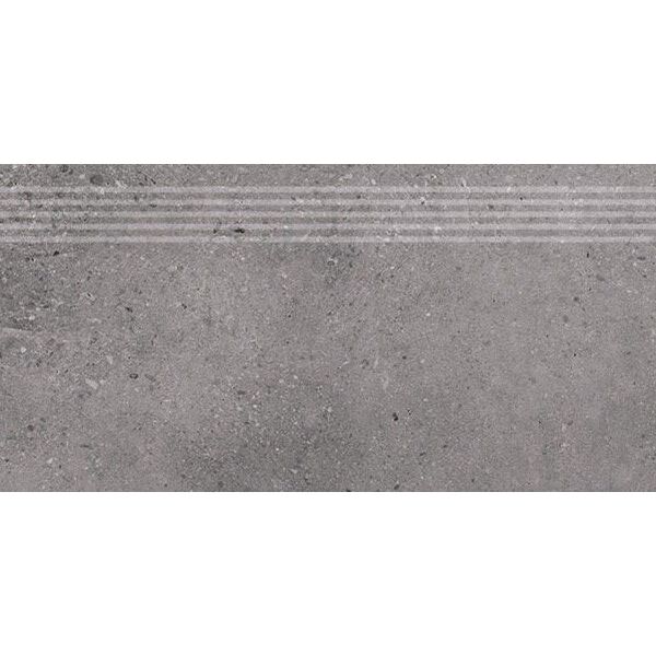 nowa gala geotec gt 13 stopnica lappato mat rektyfikowana 29.7x59.7x.85 płytki nowa gala imitujące beton na schody na podłogę rektyfikowane o grubości od 8 do 10 mm