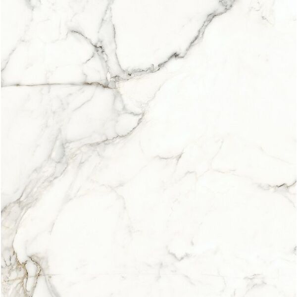 opoczno calacatta monet white gres satin rektyfikowany 119.8x119.8 gres imitujące marmur do łazienki 120x120 rektyfikowane o grubości 6 do 8 mm