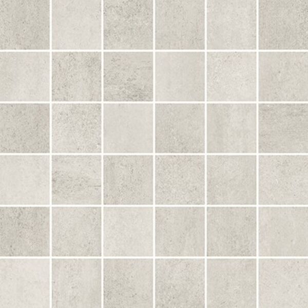 opoczno grava white mosaic matt 29.8x29.8 gres imitujące beton kwadratowe do kuchni 30x30 białe mrozoodporne