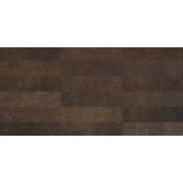 opoczno metaliko rust pattern płytka ścienna 29.8x59.8 glazura opoczno imitujące metal na ścianę matowe rektyfikowane o grubości od 8 do 10 mm