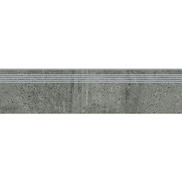 opoczno newstone graphite stopnica 29.8x119.8 płytki opoczno imitujące kamień grafitowe matowe