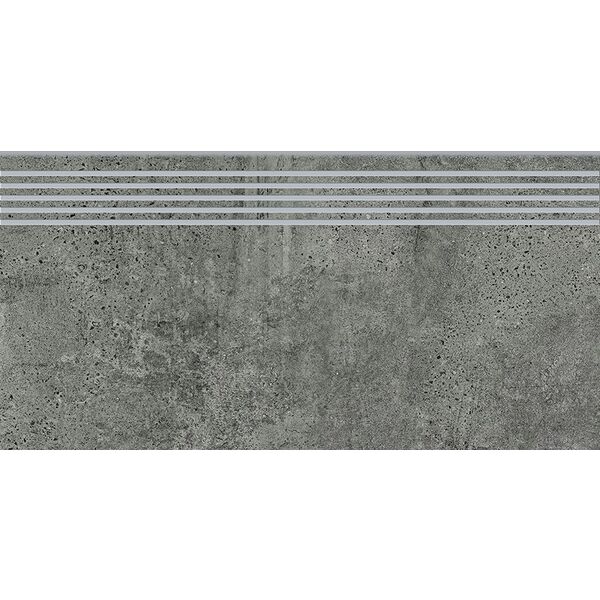 opoczno newstone graphite stopnica 29.8x59.8 płytki imitujące kamień na taras 30x60 antypoślizgowe r10 mrozoodporne