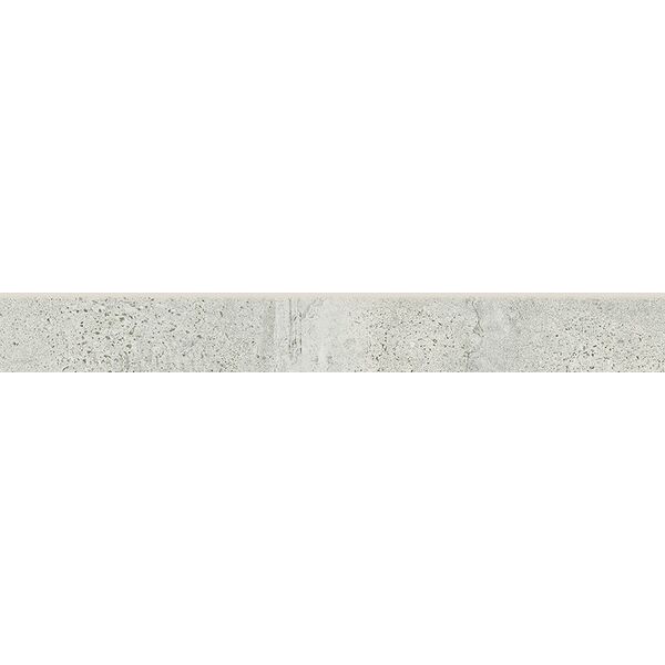 opoczno newstone light grey cokół 7.2x59.8 gres opoczno prostokątne do salonu szare