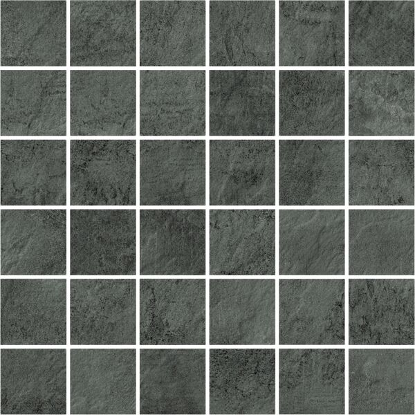 opoczno pietra dark grey gres mozaika 29.7x29.7 mozaika kwadratowe do salonu 30x30 szare mrozoodporne