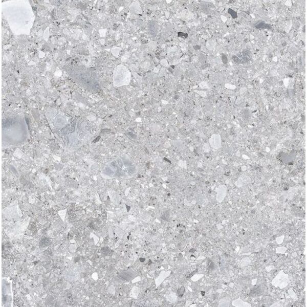 opoczno terrazzo stone 2.0 cold grey gres rektyfikowany 59.3x59.3 płytki na taras na podłogę 60x60 matowe antypoślizgowe rektyfikowane nowości