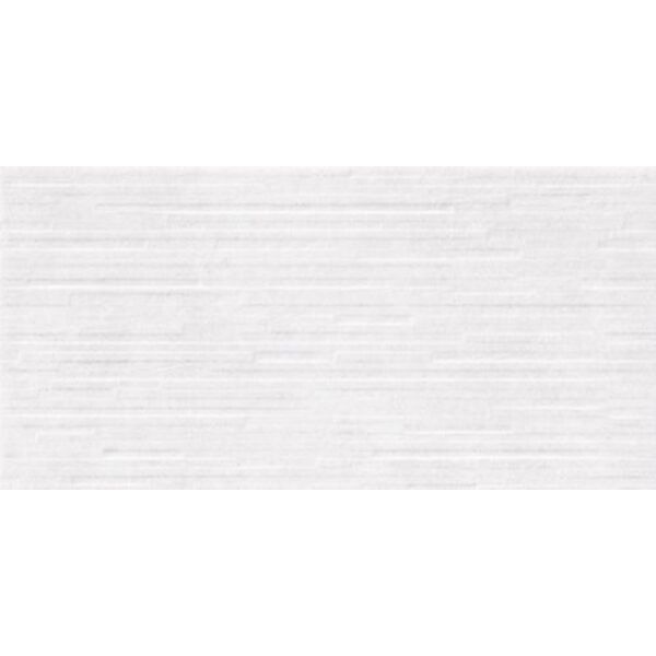 opoczno vidal white satin structure płytka ścienna 29.8x59.8 płytki prostokątne do łazienki 30x60 białe rektyfikowane o grubości 6 do 8 mm