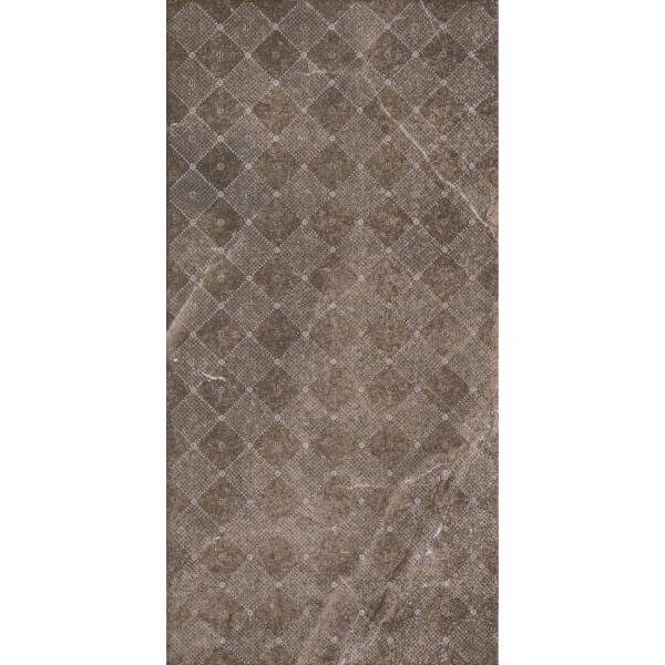 paradyż palazzo brown shine dekor 30x60 płytki 30x60 paradyż (classica)