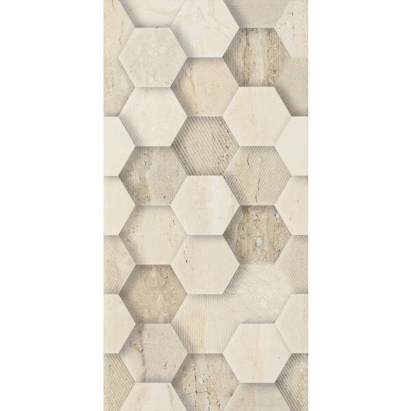 paradyż sunlight stone beige geometryk  dekor 30x60 